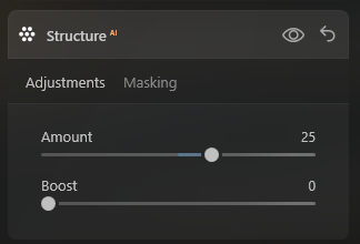 Stucture AI settings